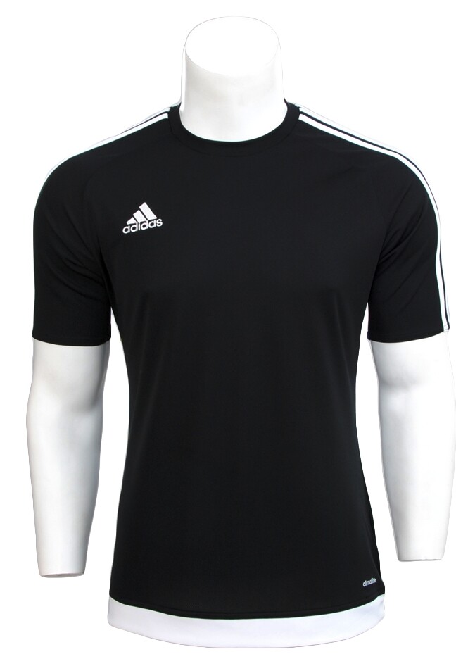 adidas 3 stripe estro t shirt mens
